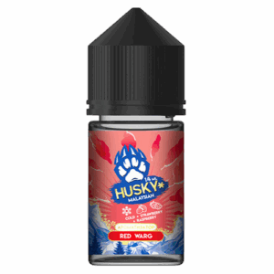 Ароматизатор HUSKY Red Warg: ледяной клубнично-малиновый смузи 14 мл