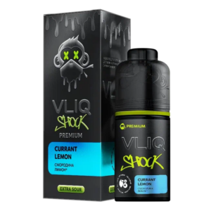 Ароматизатор 12мл VLIQ Shock PREMIUM, Смородина лимон, Currant Lemon