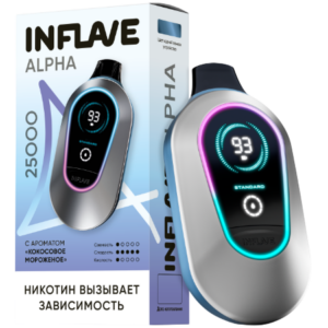 ЭСДН одноразового использования INFLAVE ALPHA Кокосовое мороженое
