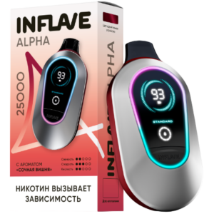 ЭСДН одноразового использования INFLAVE ALPHA Сочная вишня
