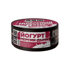 Табак для кальяна SEBERO Black 25г — Йогурт персик-дыня (Чудесный йогурт)