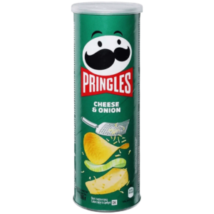 Чипсы Pringles — Сыр и Лук 165гр  Европа