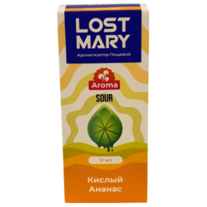 Ароматизатор Lost Mary Sour — Кислый Ананас (Sour Pineapple)