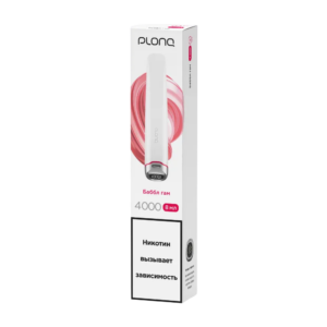 ЭСДН (ДО 4000 ЗАТЯЖЕК) PLONQ PLUS PRO ВКУС:БАБЛ ГАМ