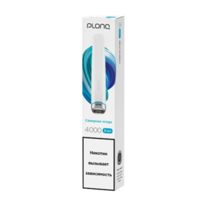 ЭСДН (ДО 4000 ЗАТЯЖЕК) PLONQ PLUS PRO ВКУС: СЕВЕРНАЯ ЯГОДА